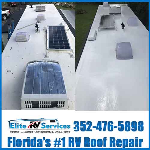 On Site RV Roof Repair Tampa Florida
